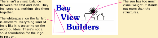 Bay View Builders Logo Dissection