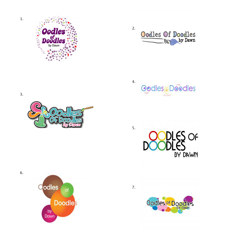 free logos design. Oodles of Doodles Logo