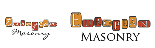 European Masonry Logo Critique Logo